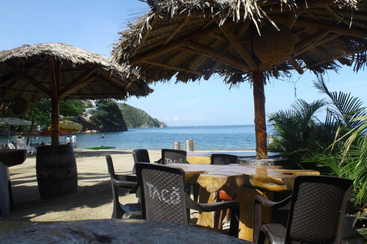 Taganga Beach Hotel Exterior foto